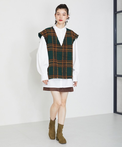 WA ORiental TRaffic(ダブルエーオリエンタルトラフィック)の「プラットフォームストレッチブーツ 32405(ブーツ・レディース・ブラック/ブラウン/カーキ・S/M/L/LL)」の21枚目の写真