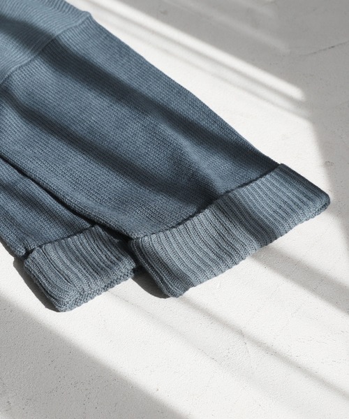 LILL（リル）の「ルーズシルエットロールアップボリュームスリーブカーディガン（カーディガン/ボレロ・メンズ・ブルーグレー/ダークブラウン/チャコールグレー/ブラック/アイボリー/ライトグレー系/ダークグリーン系/ブラック系・S/XL/M/L）」の19枚目の写真