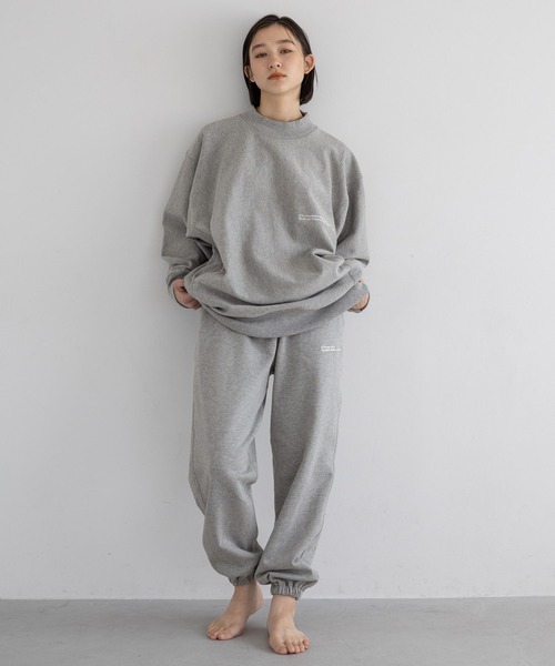 e/rm(イーアールエム)の「【e/rm】メッセージスウェット(スウェット・レディース・グレー系その他2/ベージュ/オフホワイト・FREE)」の6枚目の写真
