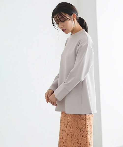 Pierrot(ピエロ)の「ダンボールAラインプルオーバー(Tシャツ/カットソー・レディース・ライトグレー/ブラック/ネイビー・L/M)」の19枚目の写真