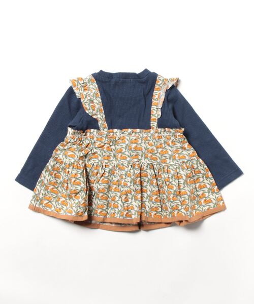 Love&Peace&Money（ラブアンドピースアンドマネー）の「Cotton Tail ドッキングチュニック（チュニック・キッズ・キャメル/ピンク・120cm/80ｃｍ/90cm/100cm/110cm）」の3枚目の写真