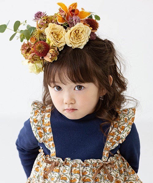 Love&Peace&Money（ラブアンドピースアンドマネー）の「Cotton Tail ドッキングチュニック（チュニック・キッズ・キャメル/ピンク・120cm/80ｃｍ/90cm/100cm/110cm）」の4枚目の写真