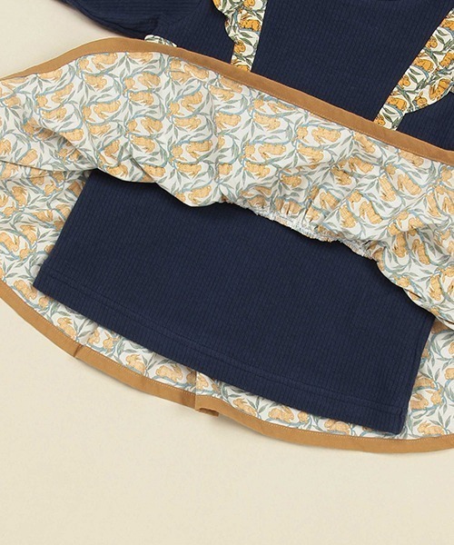 Love&Peace&Money（ラブアンドピースアンドマネー）の「Cotton Tail ドッキングチュニック（チュニック・キッズ・キャメル/ピンク・120cm/80ｃｍ/90cm/100cm/110cm）」の12枚目の写真