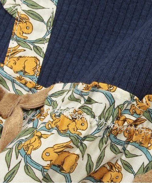 Love&Peace&Money（ラブアンドピースアンドマネー）の「Cotton Tail ドッキングチュニック（チュニック・キッズ・キャメル/ピンク・120cm/80ｃｍ/90cm/100cm/110cm）」の13枚目の写真