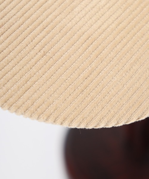 Well-Tailored（ウェルテイラード）の「Well-Tailored FLAP CAP CORDUROY（キャップ・メンズ・モカ/ブラック/カーキ/ベージュ・FREE）」の22枚目の写真