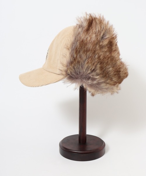 Well-Tailored（ウェルテイラード）の「Well-Tailored FLAP CAP CORDUROY（キャップ・メンズ・モカ/ブラック/カーキ/ベージュ・FREE）」の15枚目の写真