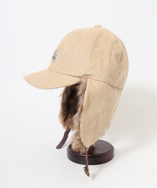 Well-Tailored（ウェルテイラード）の「Well-Tailored FLAP CAP CORDUROY（キャップ・メンズ・モカ/ブラック/カーキ/ベージュ・FREE）」の16枚目の写真