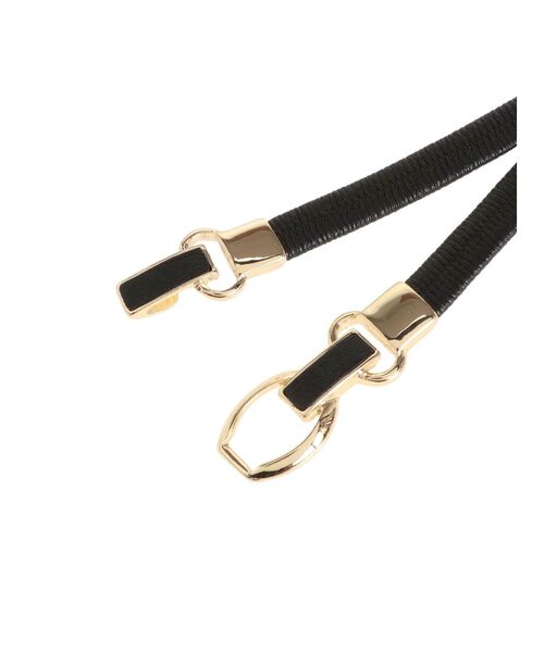RESEXXY（リゼクシー）の「ビットバックルゴムベルト（ベルト・レディース・ブラック/ベージュ/ホワイト・FREE）」の5枚目の写真