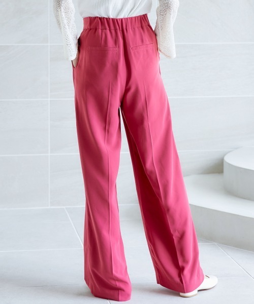 miclat(ミクラ)の「大きいサイズ ワイドパンツ miclat(その他パンツ・レディース・ネイビー/レッド・5L/LL/3L/L/4L)」の17枚目の写真