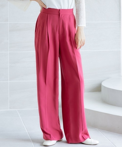 miclat(ミクラ)の「大きいサイズ ワイドパンツ miclat(その他パンツ・レディース・ネイビー/レッド・5L/LL/3L/L/4L)」の18枚目の写真