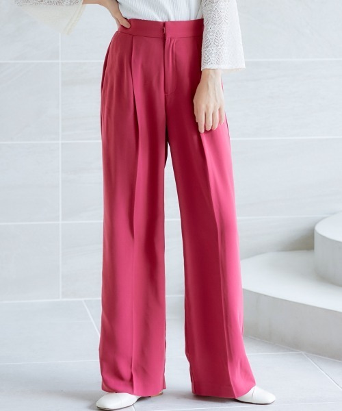 miclat(ミクラ)の「大きいサイズ ワイドパンツ miclat(その他パンツ・レディース・ネイビー/レッド・5L/LL/3L/L/4L)」の20枚目の写真