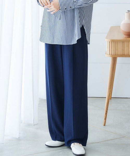 miclat(ミクラ)の「大きいサイズ ワイドパンツ miclat(その他パンツ・レディース・ネイビー/レッド・5L/LL/3L/L/4L)」の21枚目の写真