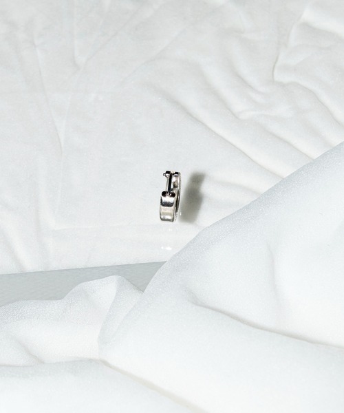 SETUP7（セットアップセブン）の「【SETUP7】シルバー925 フープピアス 片耳用 SSS（ピアス（片耳用）・メンズ・シルバー系その他/シルバー・FREE）」の4枚目の写真
