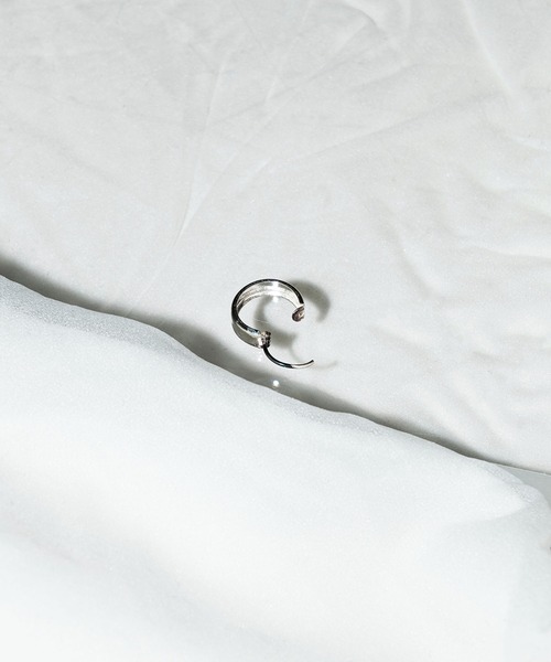 SETUP7（セットアップセブン）の「【SETUP7】シルバー925 フープピアス 片耳用 SSS（ピアス（片耳用）・メンズ・シルバー系その他/シルバー・FREE）」の5枚目の写真