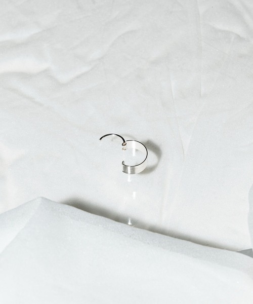 SETUP7（セットアップセブン）の「【SETUP7】シルバー925 フープピアス 片耳用 SSS（ピアス（片耳用）・メンズ・シルバー系その他/シルバー・FREE）」の10枚目の写真