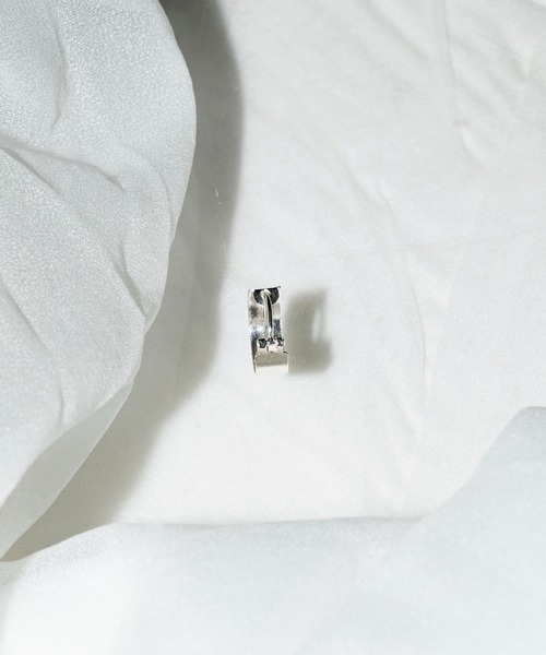 SETUP7（セットアップセブン）の「【SETUP7】シルバー925 フープピアス 片耳用 SSS（ピアス（片耳用）・メンズ・シルバー系その他/シルバー・FREE）」の9枚目の写真