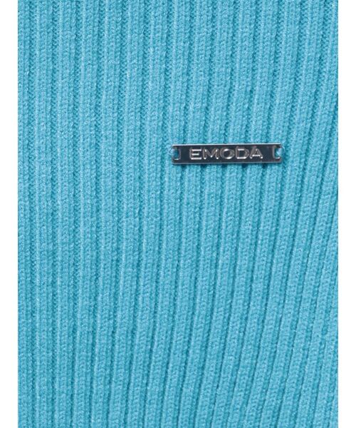 EMODA(エモダ)の「ハイネッククロップニット(ニット/セーター・レディース・ブラック/ブルー/ピンク/ホワイト/その他・FREE)」の18枚目の写真