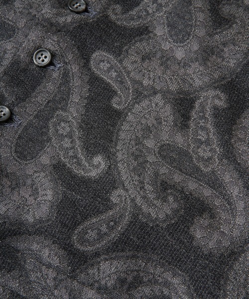 AMERICAN RAG CIE（アメリカンラグシー）の「ウールジャカードベスト（ベスト・メンズ・ブラック/ブラウン・M/L）」の12枚目の写真