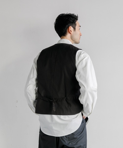 AMERICAN RAG CIE（アメリカンラグシー）の「ウールジャカードベスト（ベスト・メンズ・ブラック/ブラウン・M/L）」の16枚目の写真