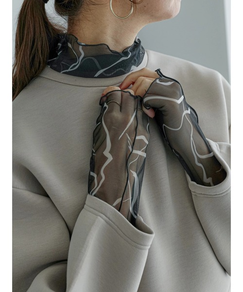 送料込/関税込■PUCCI■プリントチュールトップ 送料込/関税込□PUCCI□プリントチュールトップ