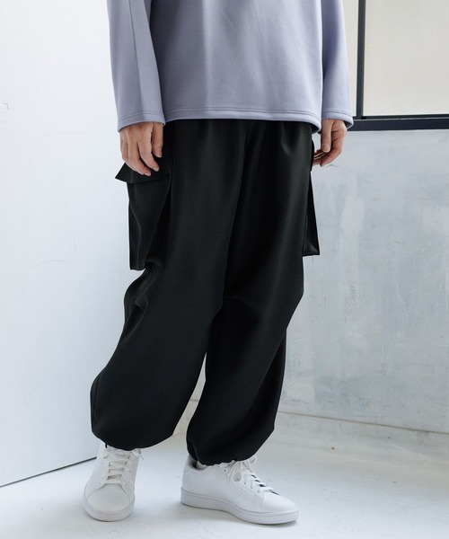 LAKOLE(ラコレ)の「クリーンカーゴパンツ / 992213(カーゴパンツ・メンズ・ブラック/オリーブ/サンドグレー・LARGE/MEDIUM)」の2枚目の写真