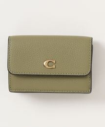 COACH コーチリファインド ペブルドレザー ミニ エンベロープ ウォレット COACH コーチリファインド ペブルドレザー ミニ エンベロープ