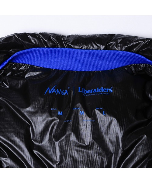 Liberaiders NANGA X LIBERAIDERS RIPSTOP NYLON DOWN JACKET（リベレイダース ナンガ X リベレイダース リップストップ ナイロン ダウンジャケット）（ダウンジャケット/コート）｜Liberaiders（リベレイダース）