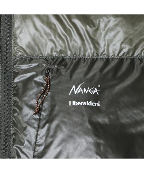 Liberaiders NANGA X LIBERAIDERS RIPSTOP NYLON DOWN JACKET（リベレイダース ナンガ X リベレイダース リップストップ ナイロン ダウンジャケット）（ダウンジャケット/コート）｜Liberaiders（リベレイダース）