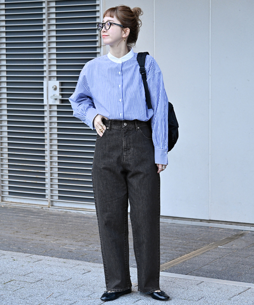 ミッドライズカーブ5ポケット JEAN（デニムパンツ）｜B.C STOCK