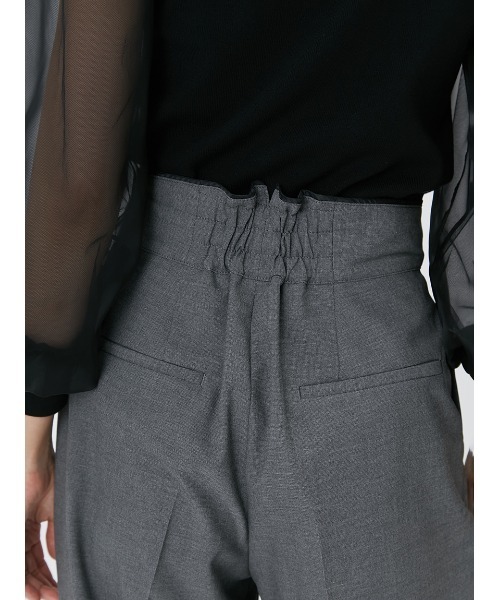 【美品✨現行】FRAY I.D ピンタックストレートパンツ 24SS Amazon | [フレイ アイディー] ピンタックストレートパンツ