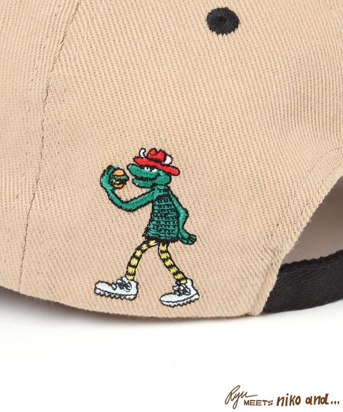 niko and...（ニコアンド）の「【Ryu Ambe】コラボキャップ（キャップ・メンズ・ブラック/ベージュ/オリーブ・FREE）」の15枚目の写真