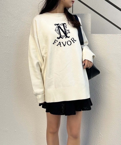 one after another NICE CLAUP(ワンアフターアナザーナイスクラップ)の「コットンボリュームミニスカート(スカート・レディース・ホワイト系その他/オフホワイト/ブラック・FREE)」の20枚目の写真