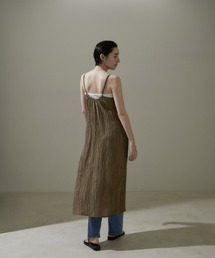 【WEB限定】クレープアシンメトリーキャミワンピース