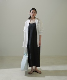 【WEB限定】クレープアシンメトリーキャミワンピース