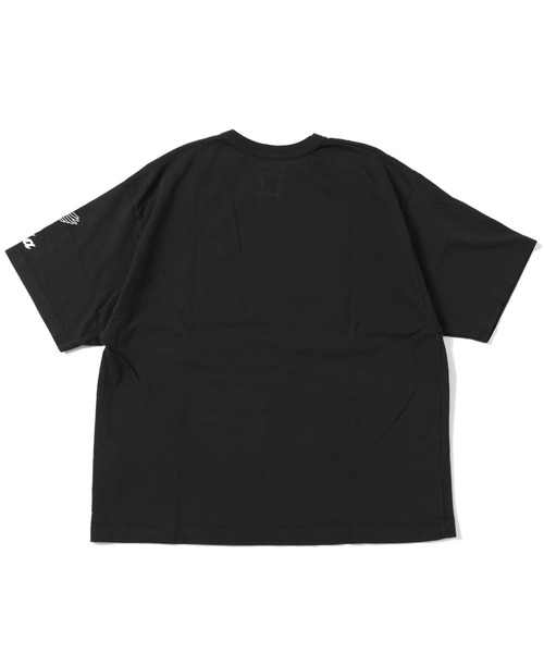 GYPSY&SONS（ジプシーアンドサンズ）の「HONDA×GS BAGGY  TEE(CT100)　ホンダコラボジーエスバギーティーシーティーヒャク（Tシャツ/カットソー・メンズ・ブラック/アイボリー・LARGE/MEDIUM）」の4枚目の写真