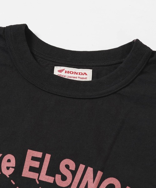 GYPSY&SONS（ジプシーアンドサンズ）の「HONDA×GS BAGGY  TEE(CT100)　ホンダコラボジーエスバギーティーシーティーヒャク（Tシャツ/カットソー・メンズ・ブラック/アイボリー・LARGE/MEDIUM）」の8枚目の写真