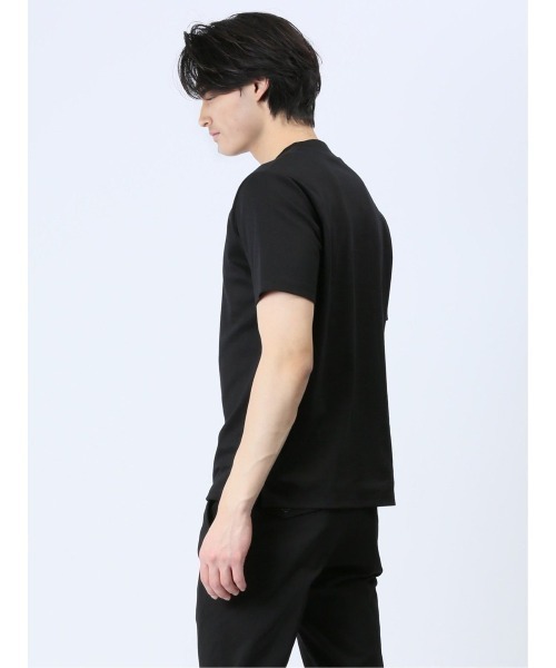 TAKA-Q(タカキュー)の「Tシャツ メンズ 半袖 ストレッチ 綿 コットン 無地 クルーネック ドレスT(Tシャツ/カットソー・メンズ・ブルー/ブラウン/ライトグレー/ブラック/グリーン/ホワイト・X-LARGE/LARGE/MEDIUM)」の17枚目の写真