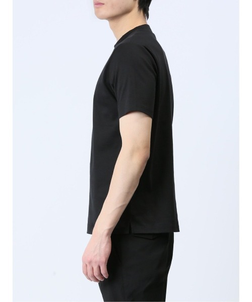 TAKA-Q(タカキュー)の「Tシャツ メンズ 半袖 ストレッチ 綿 コットン 無地 クルーネック ドレスT(Tシャツ/カットソー・メンズ・ブルー/ブラウン/ライトグレー/ブラック/グリーン/ホワイト・X-LARGE/LARGE/MEDIUM)」の21枚目の写真