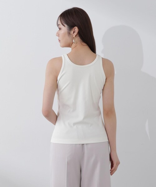 PROPORTION BODY DRESSING（プロポーションボディドレッシング）の「カップ付きアメスリーブ（タンクトップ・レディース・ブラック/グレー/ホワイト・FREE）」の19枚目の写真