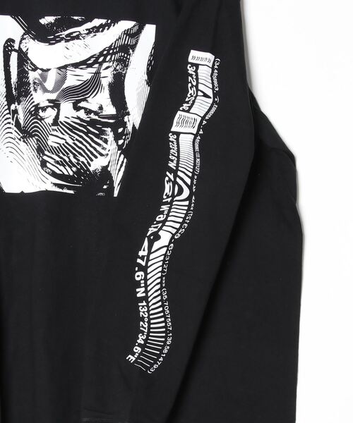 Sync.(スィンク)の「Sync.【KOSUKE KAWAMURA】LONG SLEEVE TEE "PRESIDENT"(Tシャツ/カットソー・メンズ・ホワイト/ブラック・SMALL/XX-LARGE/X-LARGE/LARGE/MEDIUM)」の7枚目の写真