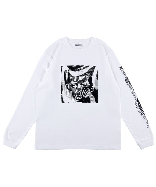 Sync.【KOSUKE KAWAMURA】LONG SLEEVE TEE 'PRESIDENT'（Tシャツ/カットソー）｜Sync.（スィンク）
