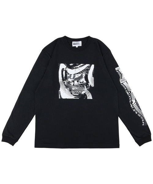 Sync.【KOSUKE KAWAMURA】LONG SLEEVE TEE 'PRESIDENT'（Tシャツ/カットソー）｜Sync.（スィンク）