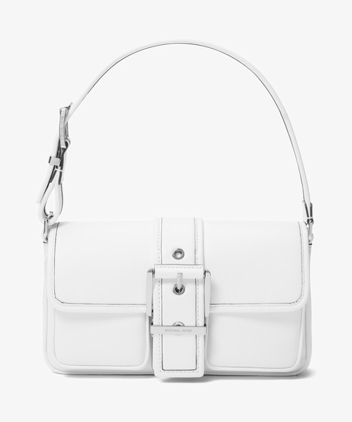MICHAEL KORS(マイケルコース)の「COLBY レザー ショルダー ミディアム(ショルダーバッグ・レディース・ホワイト系・FREE)」の1枚目の写真