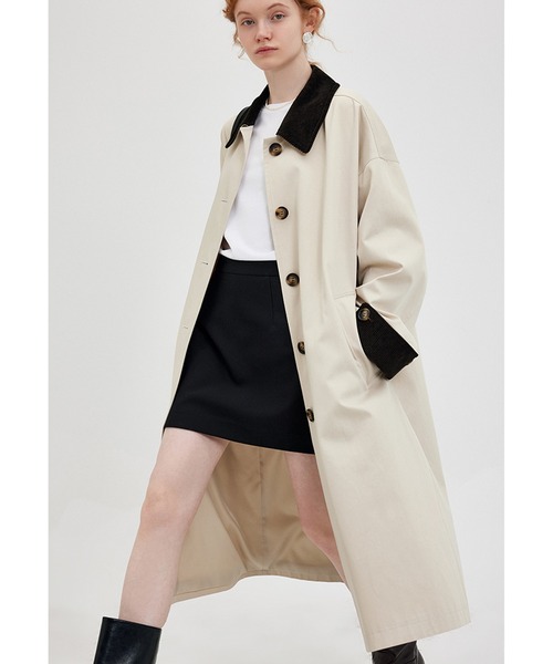 セール/ブランド古着】ステンカラーコート（ステンカラーコート  