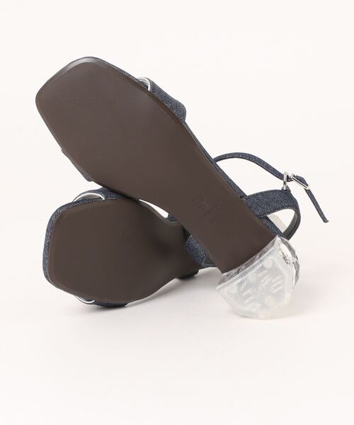 HIMIKO（ヒミコ）の「【HIMIKO】クリアビジューヒールサンダル/641233（サンダル・レディース・ブラック/パープル/ネイビー・24.5cm/24.0cm/23.5cm/23.0cm/22.5cm/22.0cm）」の17枚目の写真