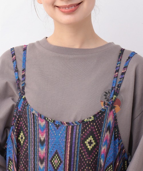 チチカカ(チチカカ)の「エスパンディキカプリントキャミソールワンピース(ワンピース・レディース・グリーン/ブルー/レッド・FREE)」の18枚目の写真