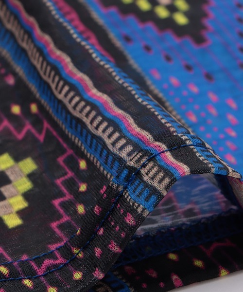 チチカカ(チチカカ)の「エスパンディキカプリントキャミソールワンピース(ワンピース・レディース・グリーン/ブルー/レッド・FREE)」の12枚目の写真