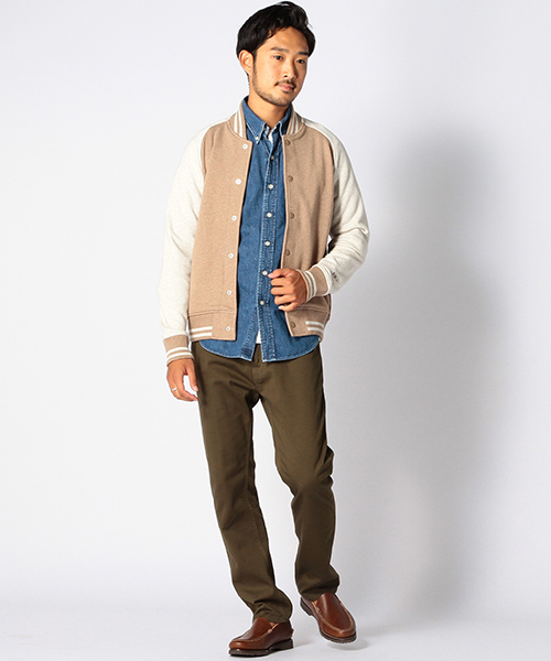 BEAMS（ビームス）の「BEAMS / スウェット スタジャン（スタジャン・メンズ・ブラック/ブラウン/ネイビー・SMALL/LARGE/MEDIUM/X-LARGE）」の15枚目の写真