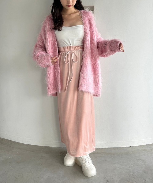 one after another NICE CLAUP（ワンアフターアナザーナイスクラップ）の「ミルキーソールボリュームスニーカー（スニーカー・レディース・ピンク/ホワイト・L/M/S/LL）」の11枚目の写真