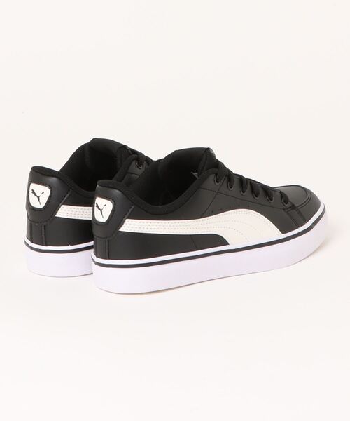 PUMA(プーマ)の「【PUMA】 Vコートバルクスニーカー(スニーカー・レディース・ブラック×ホワイト・22.5cm/23.0cm/23.5cm/24.0cm/24.5cm/25.0cm)」の2枚目の写真